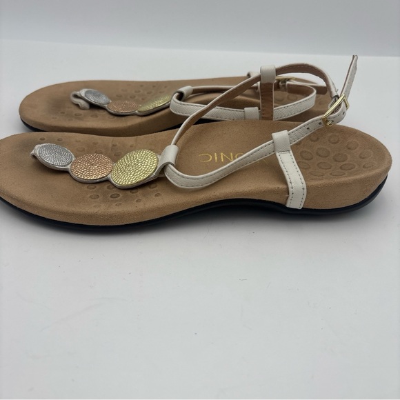 Vionic Women's Sandals with Gold, Bronze, and Silver Accents - Picture 6 of 7